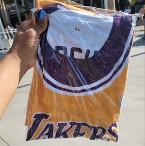 Lakers Gold and Purple Men's Jersey